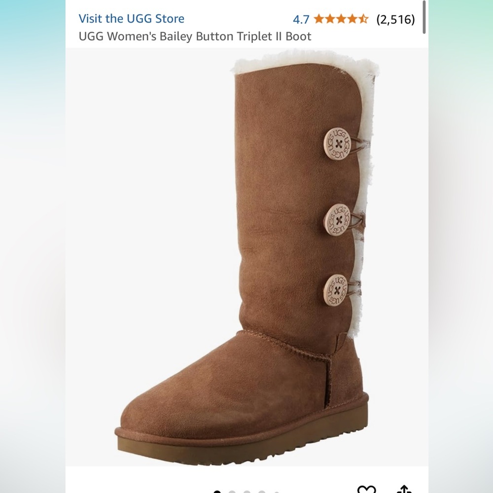 Ugg Bailey Button Triplet Boot